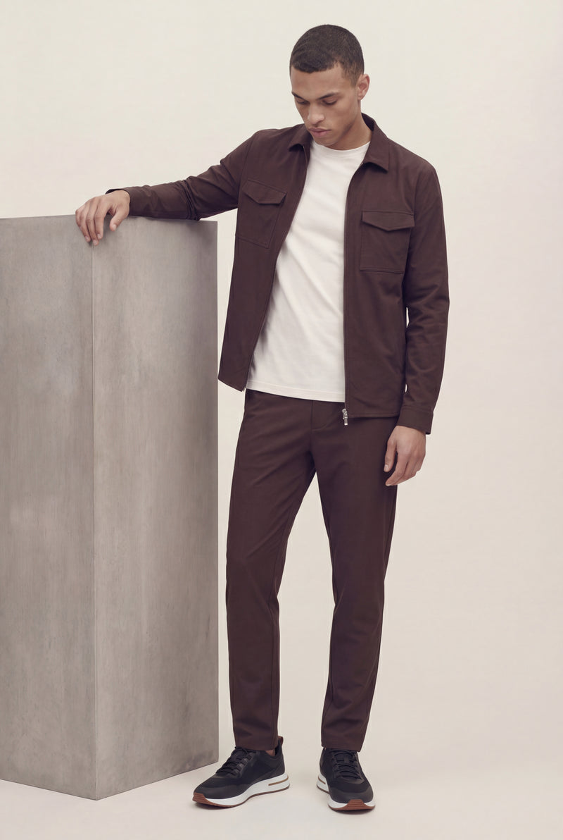 ENSEMBLE SELVÉ L'ARCHITECTE CAFÉ D'HAVANE