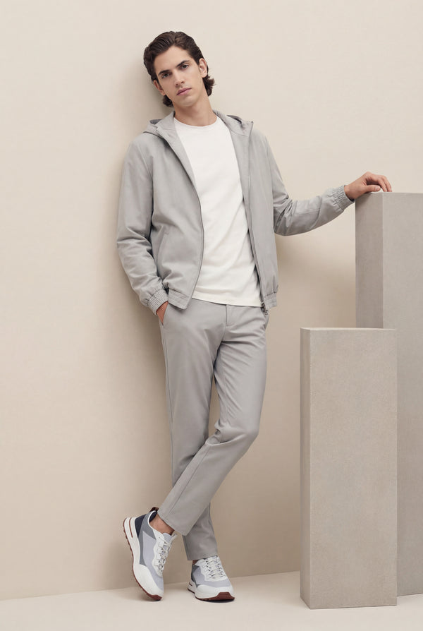 PANTALON SELVÉ GRIS D'ÉLÉPHANT Selvé Paris