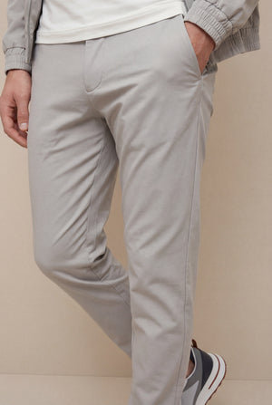 PANTALON SELVÉ GRIS D'ÉLÉPHANT Selvé Paris