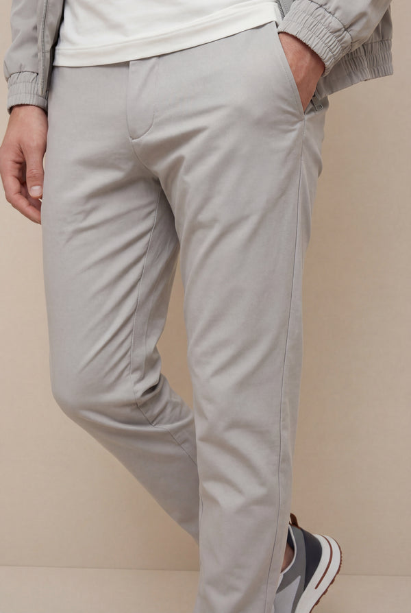 PANTALON SELVÉ GRIS D'ÉLÉPHANT Selvé Paris