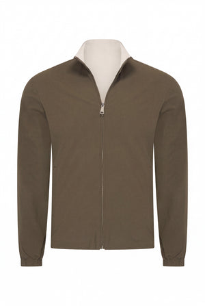 VESTE RÉVERSIBLE PERLE D'OLIVE