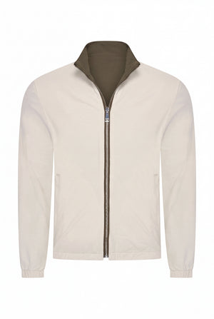 VESTE RÉVERSIBLE PERLE D'OLIVE