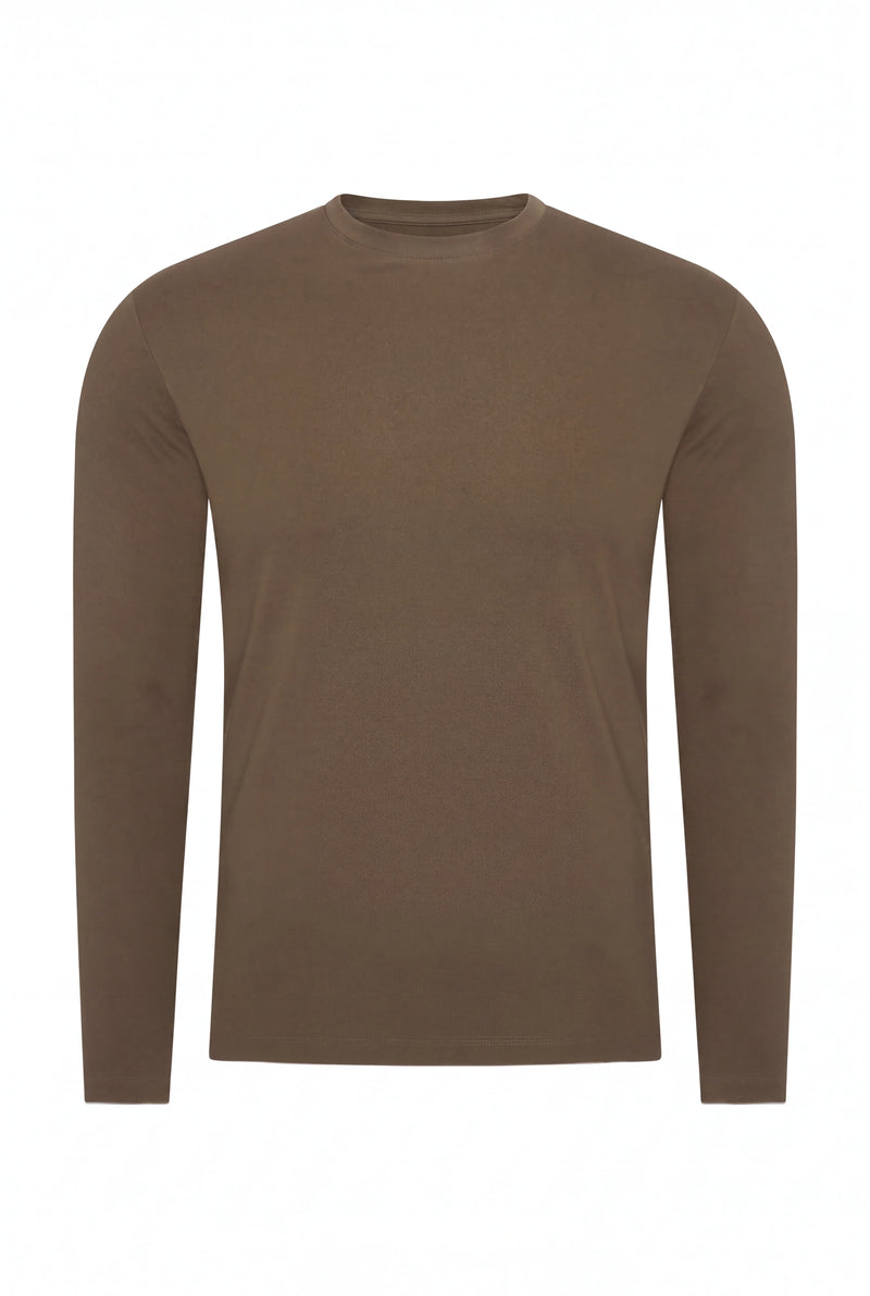 ENSEMBLE SELVÉ RÉVERSIBLE PERLE D'OLIVE (T-SHIRT MANCHES LONGUES)
