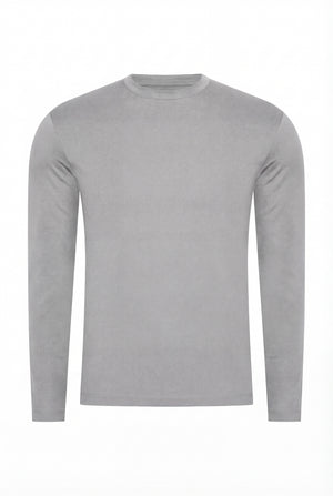 T-SHIRT À MANCHES LONGUES GRIS D'ÉLÉPHANT Selvé Paris
