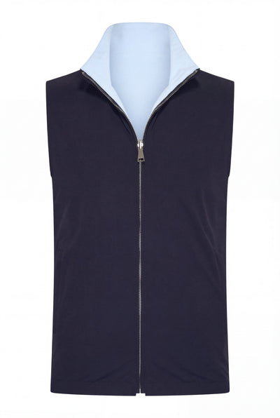 VESTE SANS MANCHE RÉVERSIBLE RIVIERA D'AZUR