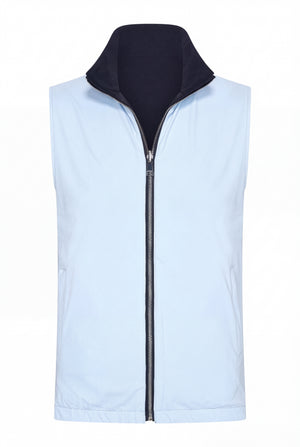 VESTE SANS MANCHE RÉVERSIBLE RIVIERA D'AZUR Selvé Paris