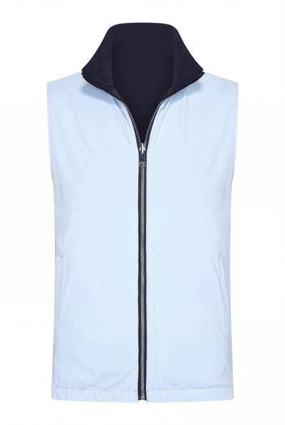 VESTE SANS MANCHE RÉVERSIBLE RIVIERA D'AZUR