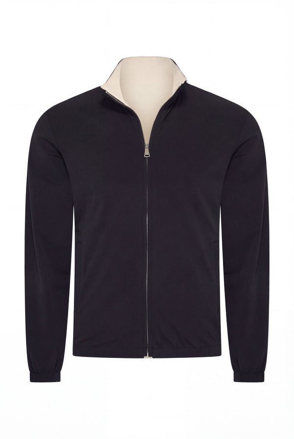 VESTE RÉVERSIBLE PERLE DE NOIR Selvé Paris