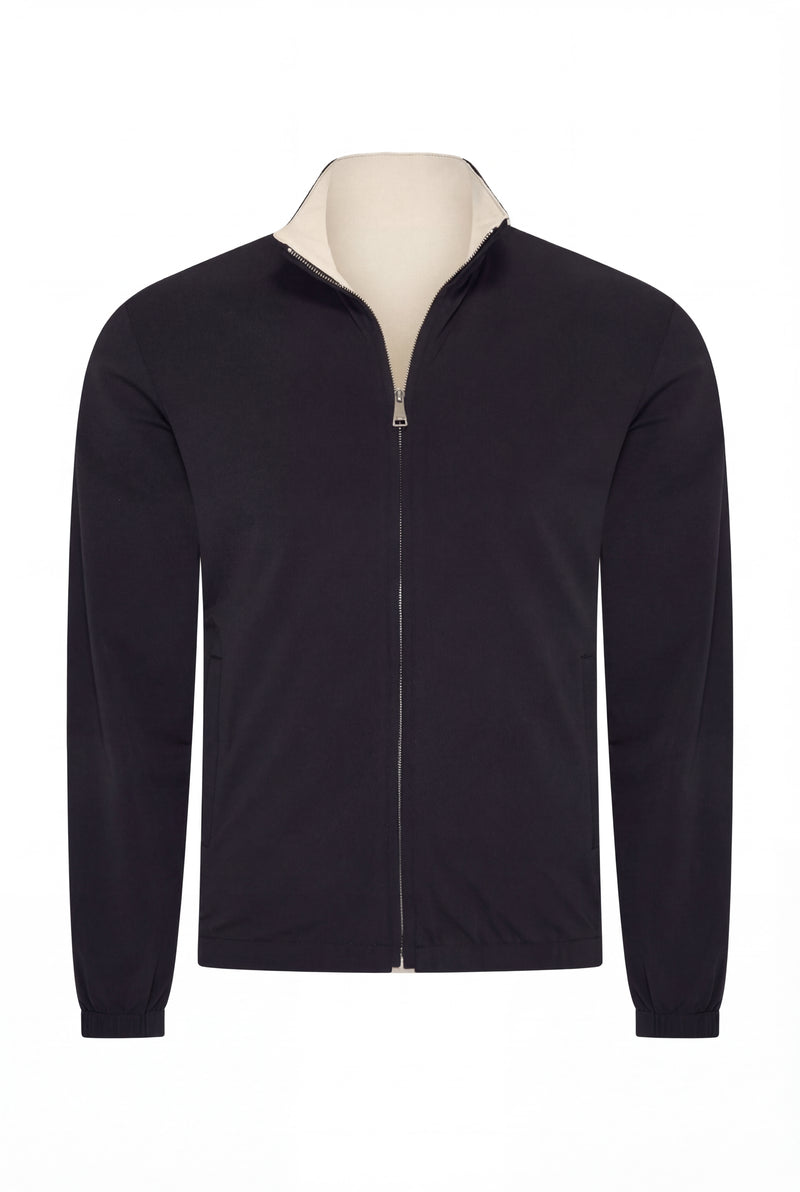 VESTE RÉVERSIBLE PERLE DE NOIR