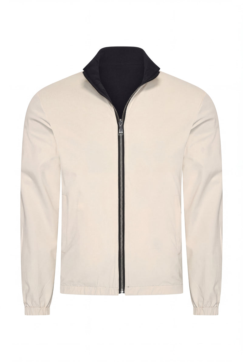 VESTE RÉVERSIBLE PERLE DE NOIR
