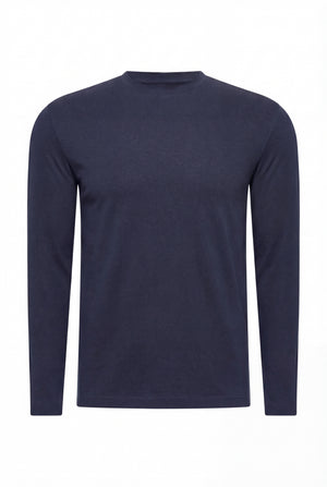 T-SHIRT À MANCHES LONGUES BLEU D'AZUL Selvé Paris