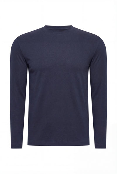 T-SHIRT À MANCHES LONGUES BLEU D'AZUL