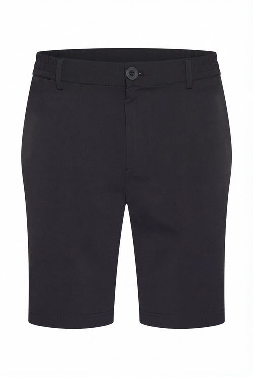 SHORT SELVÉ NOIR D'ANILINE