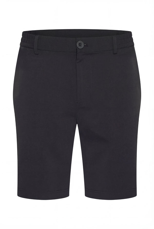 SHORT SELVÉ NOIR D'ANILINE