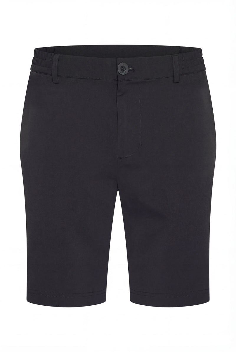 SHORT SELVÉ NOIR D'ANILINE