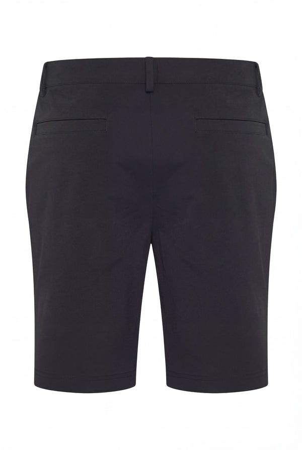SHORT SELVÉ NOIR D'ANILINE