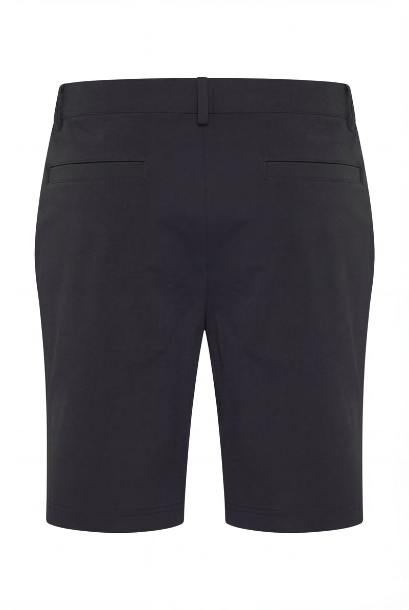 SHORT SELVÉ NOIR D'ANILINE