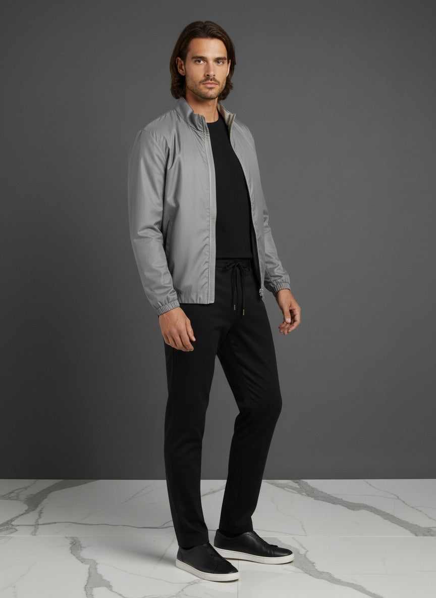 VESTE SELVÉ GRIS CENDRÉ Selvé Paris