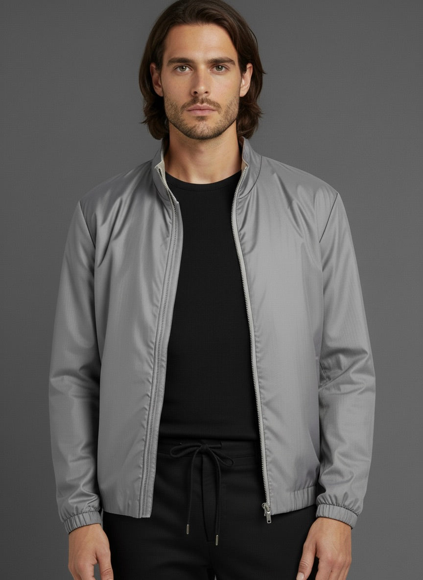 VESTE SELVÉ GRIS CENDRÉ Selvé Paris