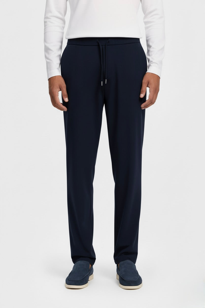 PANTALON SIGNATURE BLEU NUIT Selvé Paris