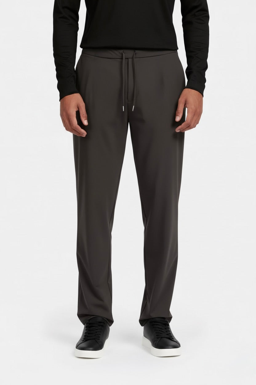 PANTALON SIGNATURE GRIS PROFOND Selvé Paris