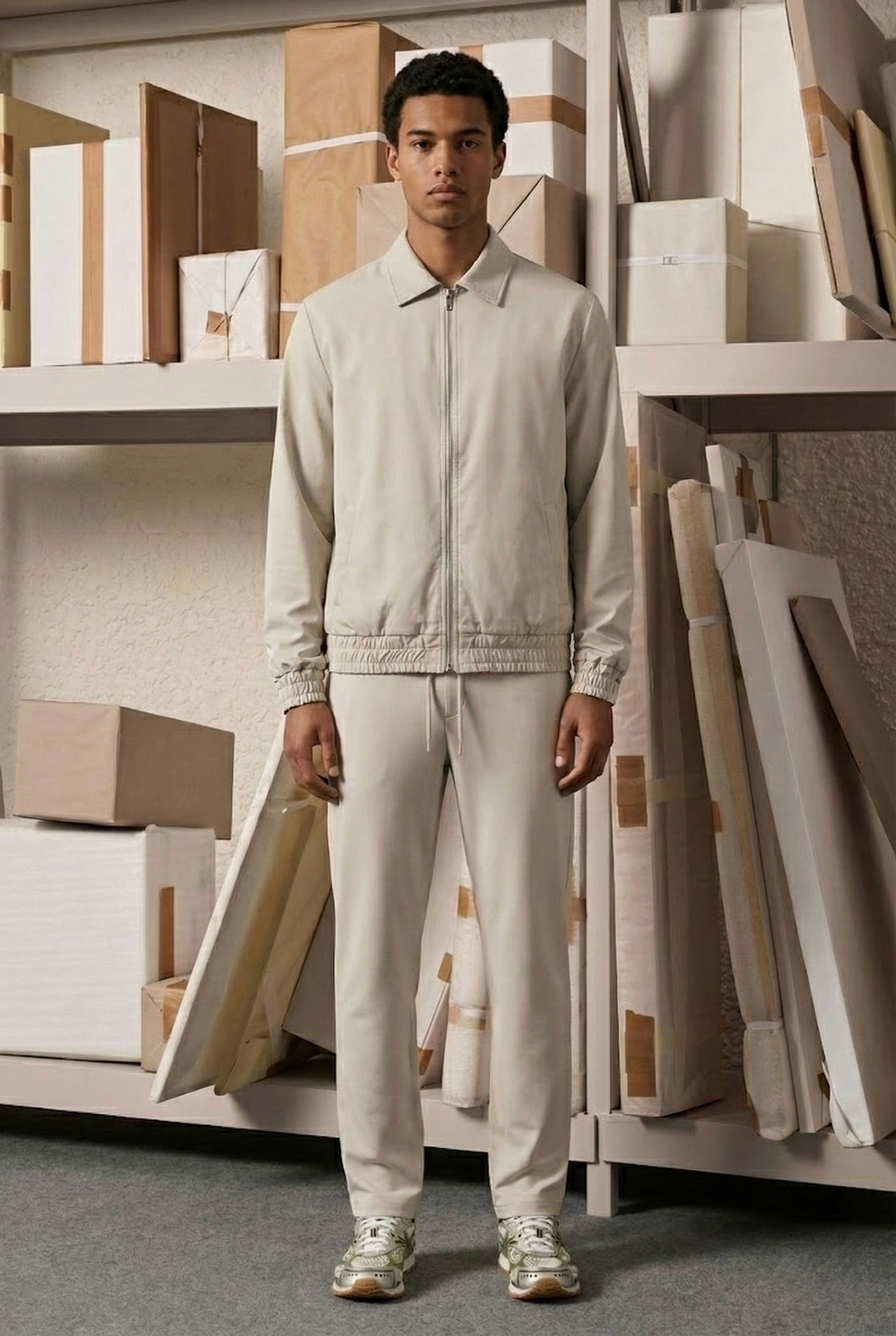 ENSEMBLE SIGNATURE BEIGE IVOIRE Selvé Paris