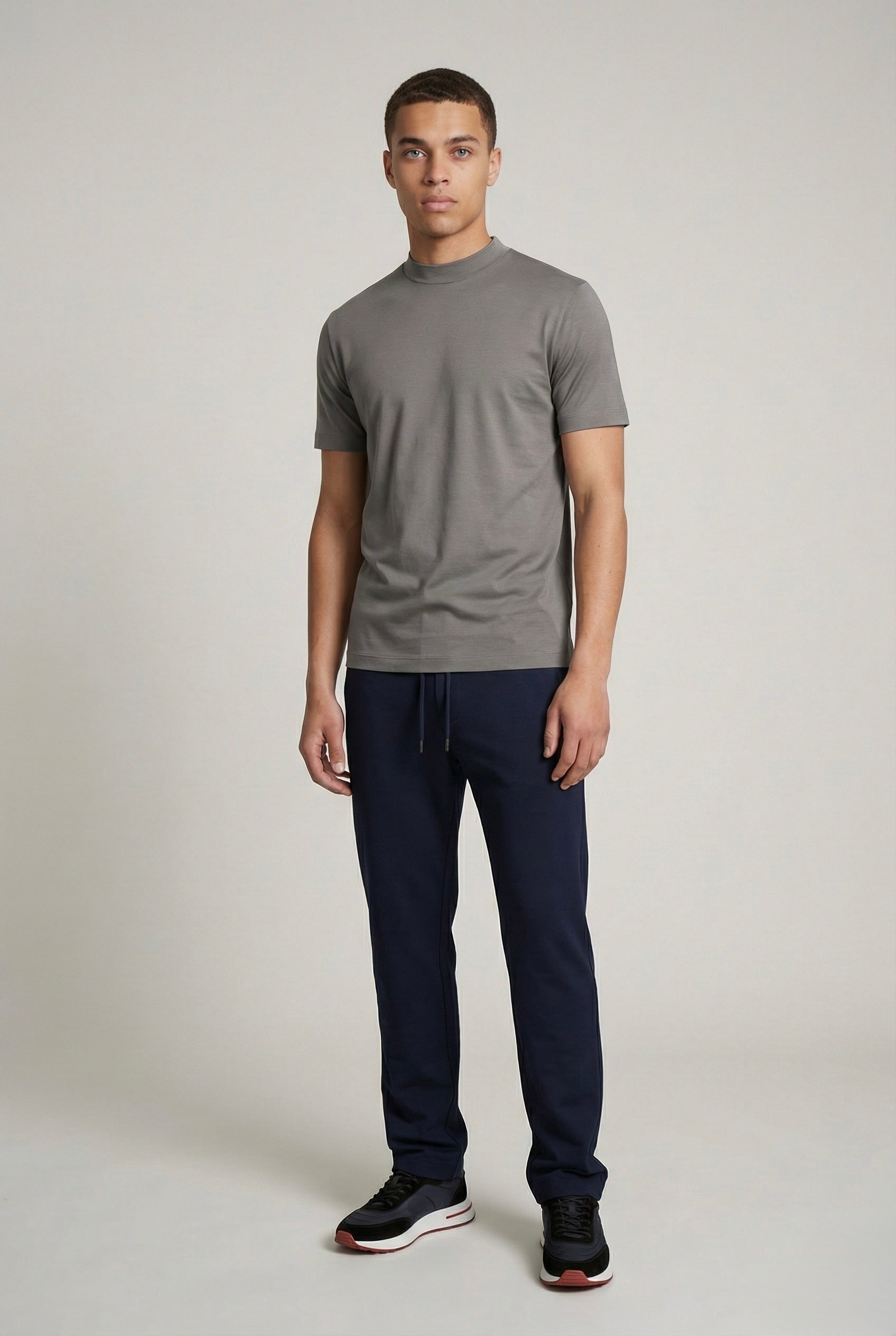 T-SHIRT ESSENTIEL GRIS PROFOND Selvé Paris