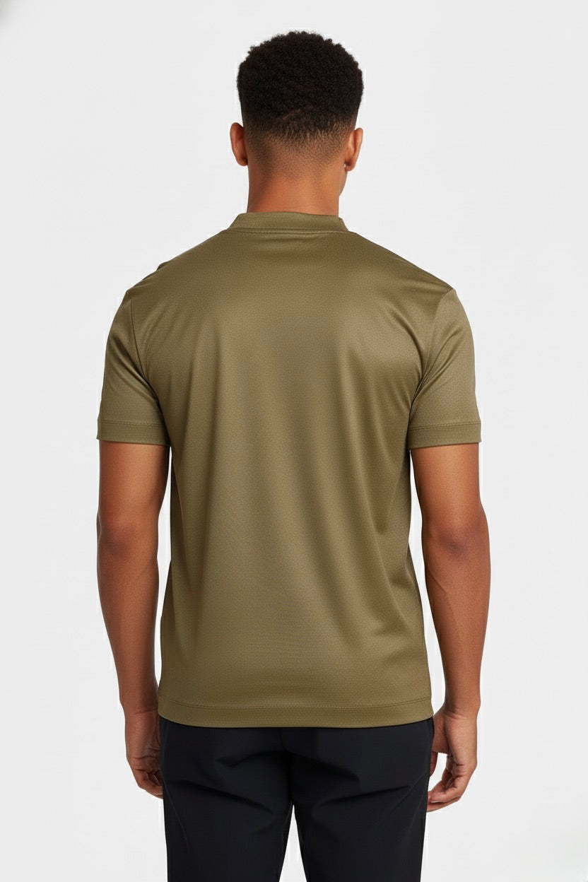 T-SHIRT ESSENTIEL OLIVE Selvé Paris