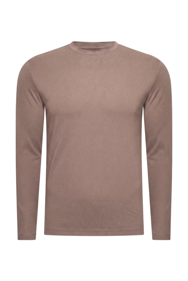 ENSEMBLE SELVÉ RÉVERSIBLE CAFÉ ET DÉSERT (T-SHIRT MANCHES LONGUES)