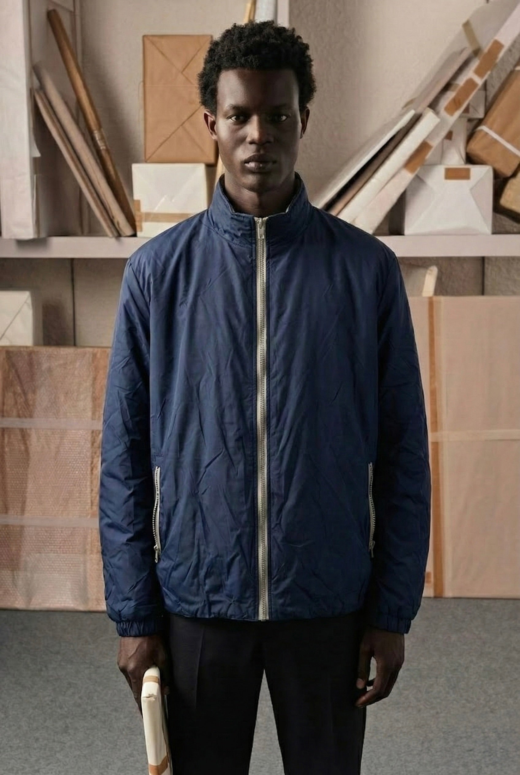 VESTE SELVÉ BLEU MINUIT Selvé Paris