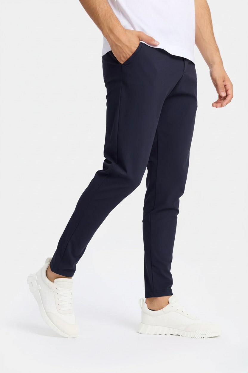 VESTE SIGNATURE À CAPUCHE BLEU NUIT Selvé Paris