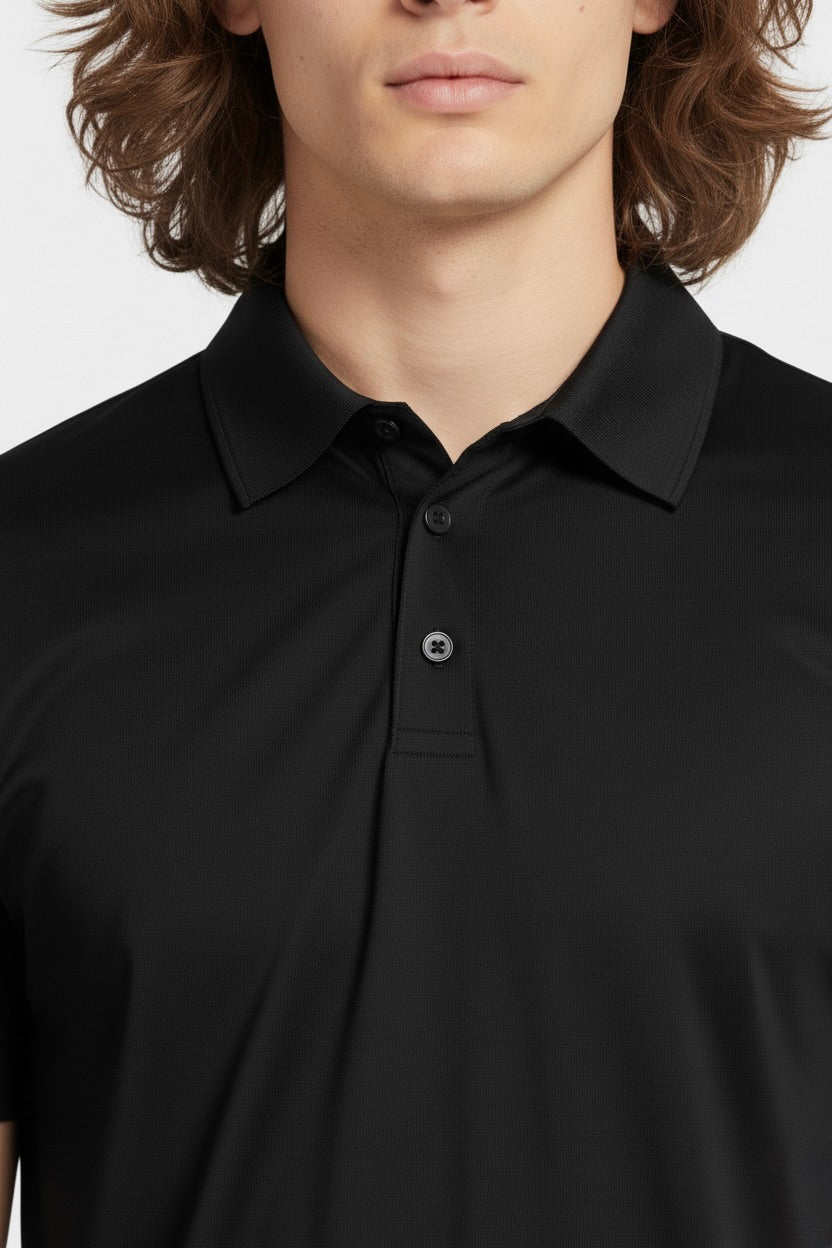 POLO ESSENTIEL NOIR NUIT - Selvé Paris