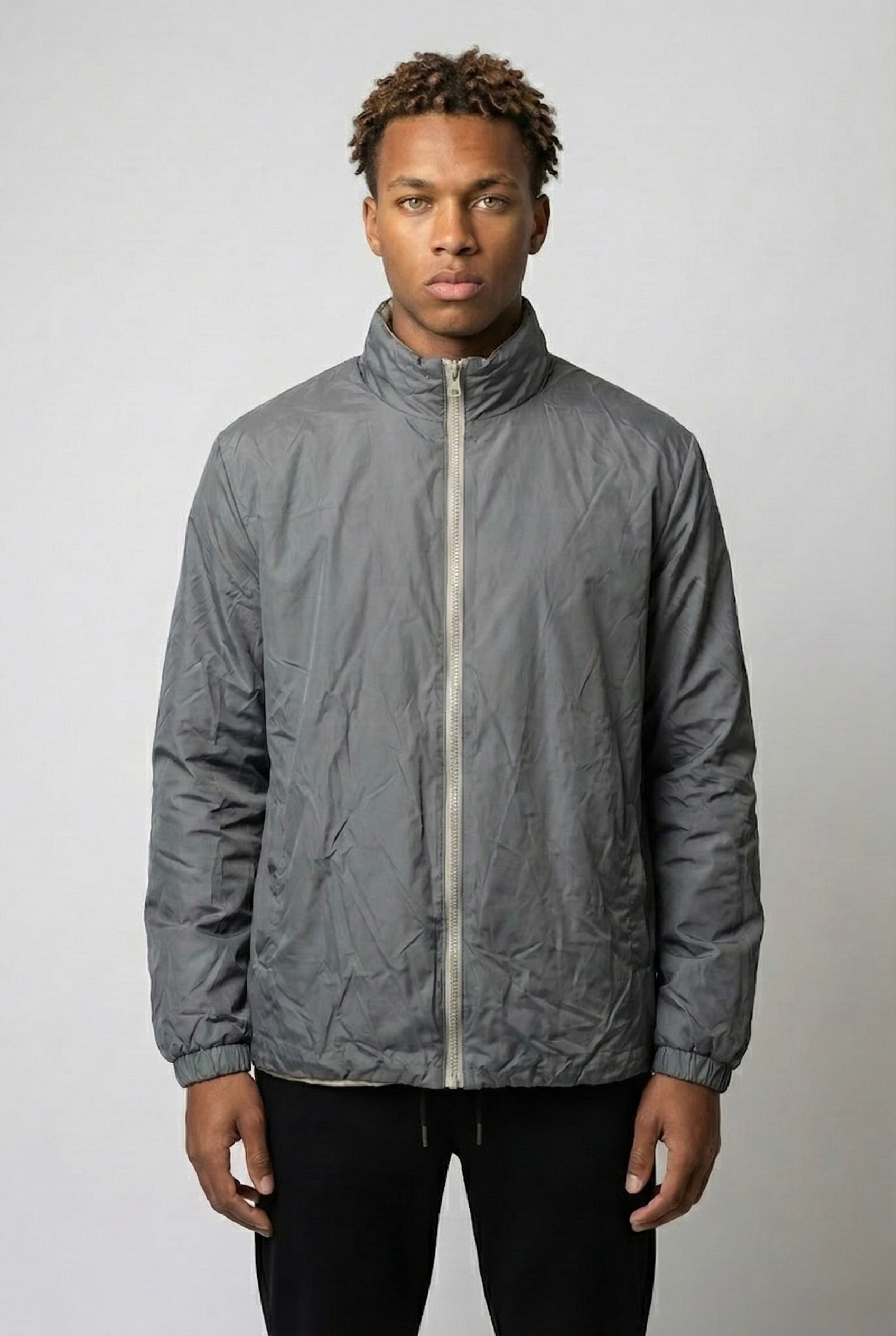 VESTE SELVÉ GRIS CENDRÉ Selvé Paris