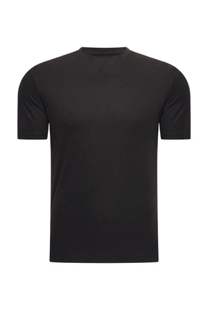 T-SHIRT NOIR D'ANILINE Selvé Paris
