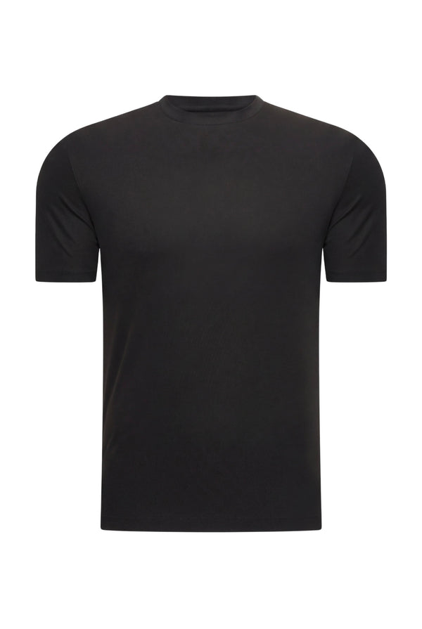 T-SHIRT NOIR D'ANILINE Selvé Paris