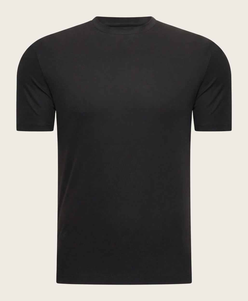 T-SHIRT NOIR D'ANILINE Selvé Paris