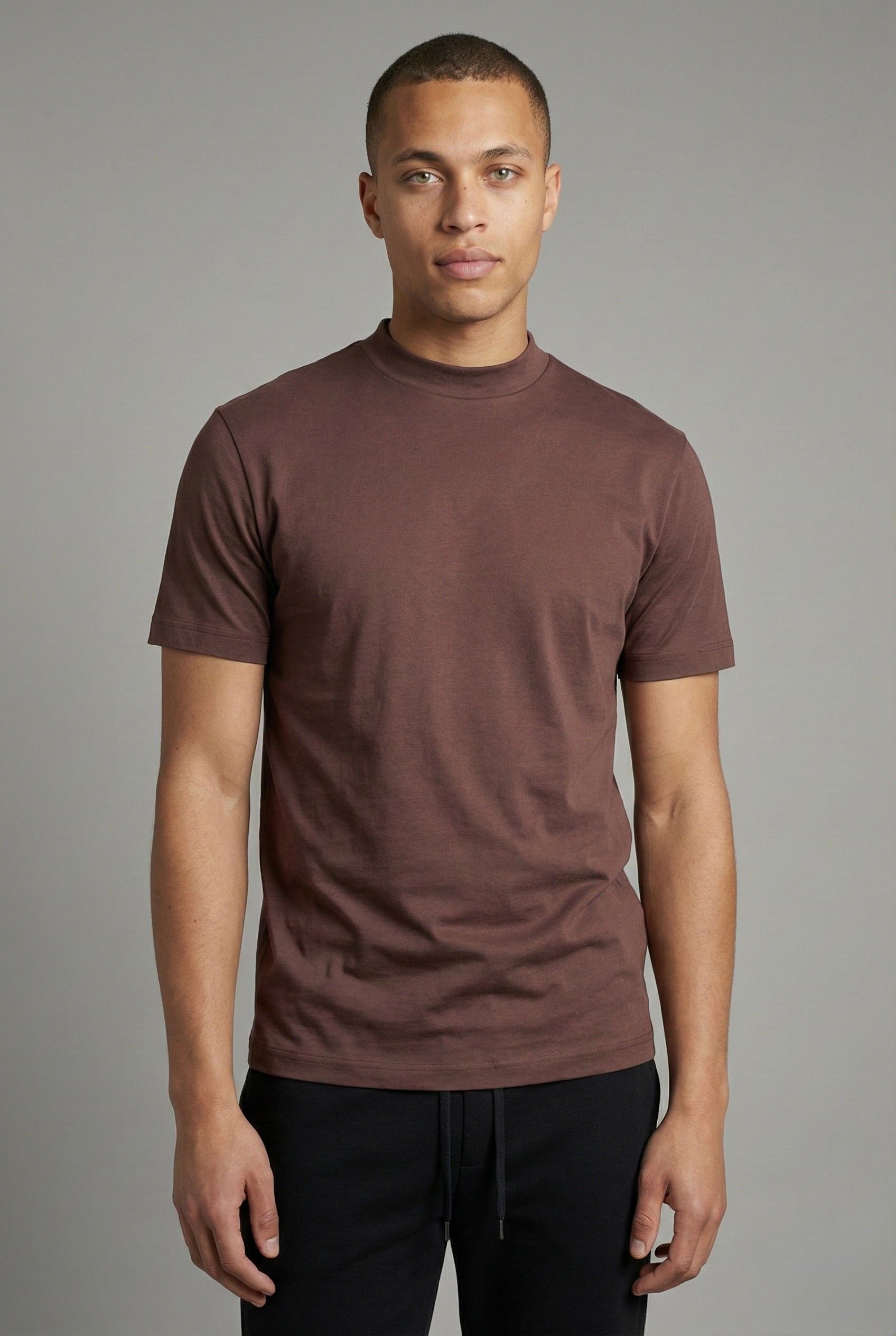 T-SHIRT ESSENTIEL TAUPE ROSÉ Selvé Paris