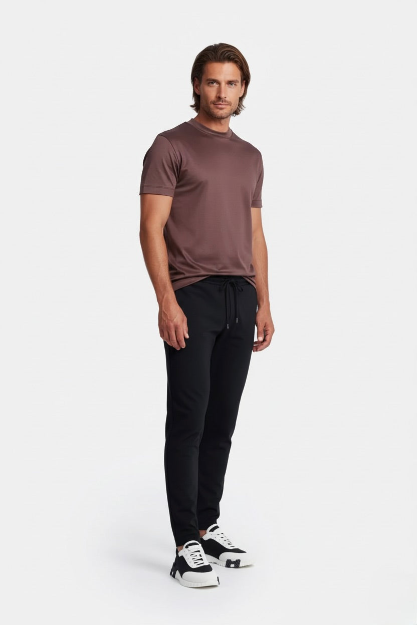 T-SHIRT ESSENTIEL TAUPE ROSÉ Selvé Paris