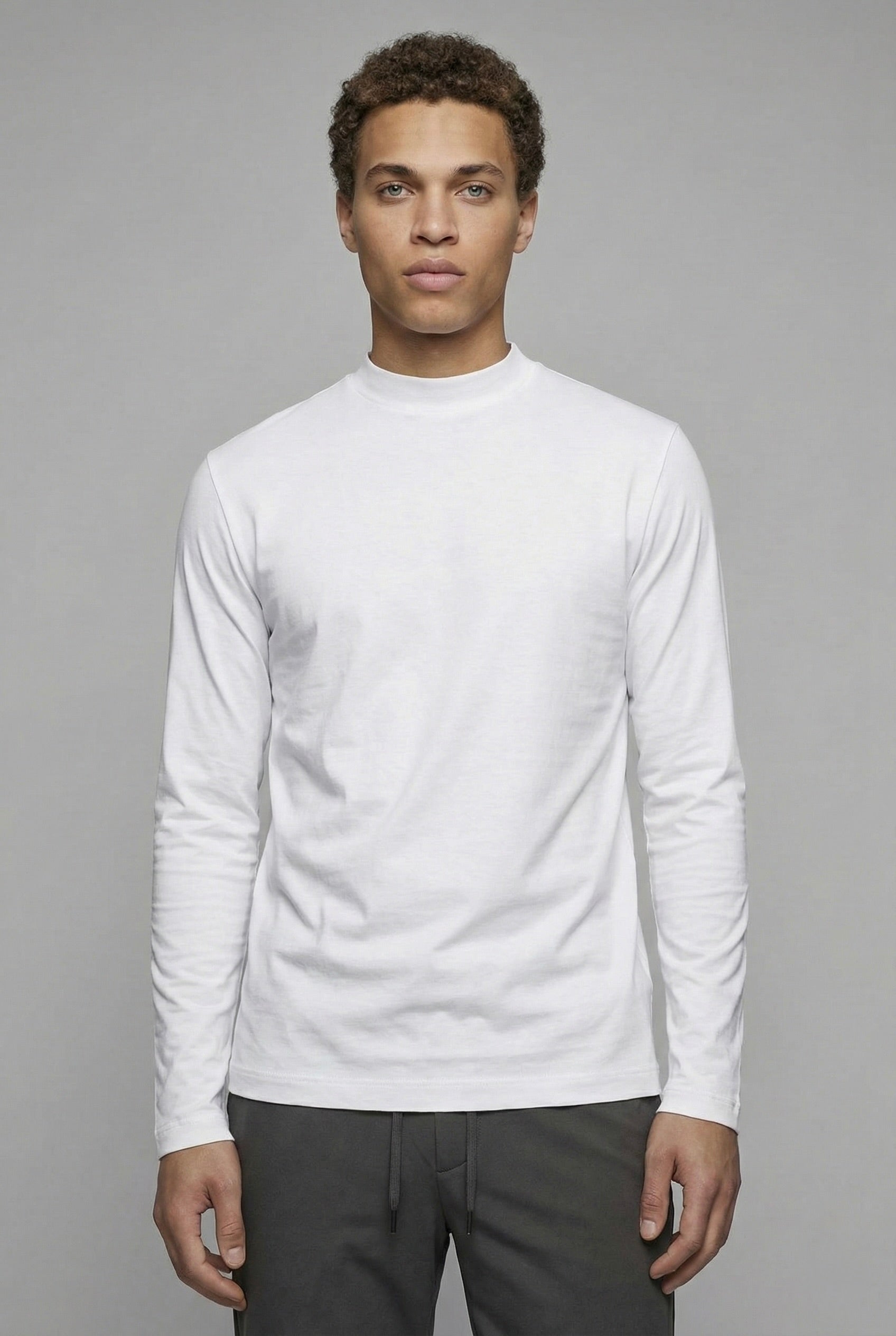 T-SHIRT ESSENTIEL BLANC MANCHES LONGUES Selvé Paris