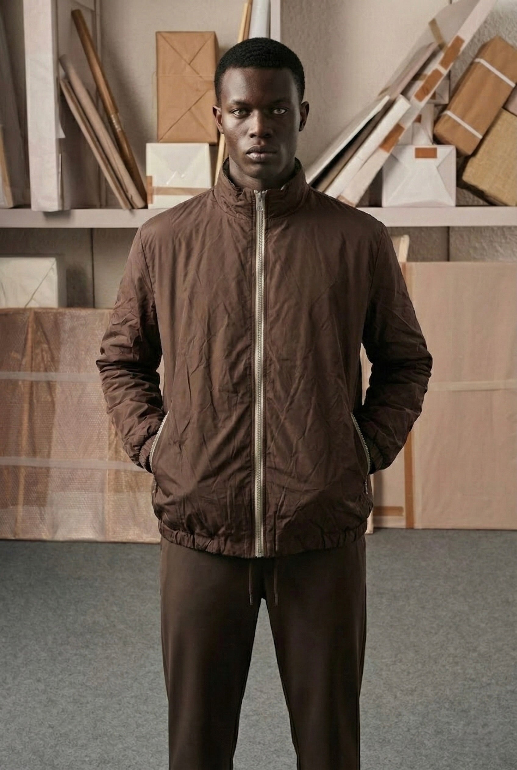 VESTE SELVÉ TERRE DE NUIT Selvé Paris