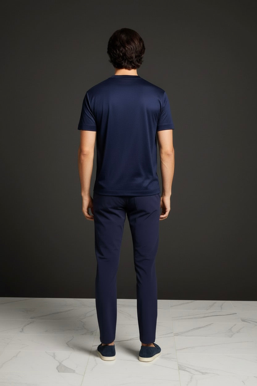 T-SHIRT ESSENTIEL BLEU NUIT Selvé Paris