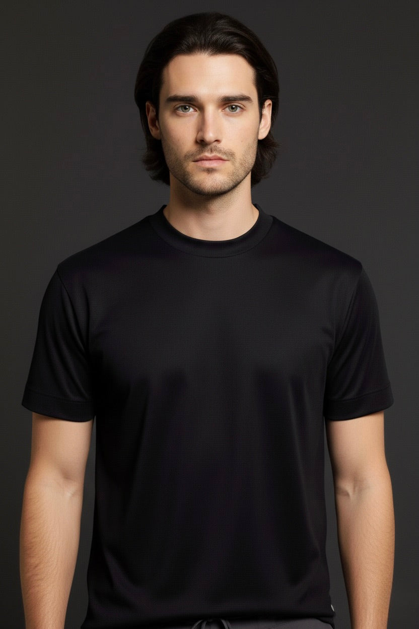 T-SHIRT ESSENTIEL NOIR Selvé Paris