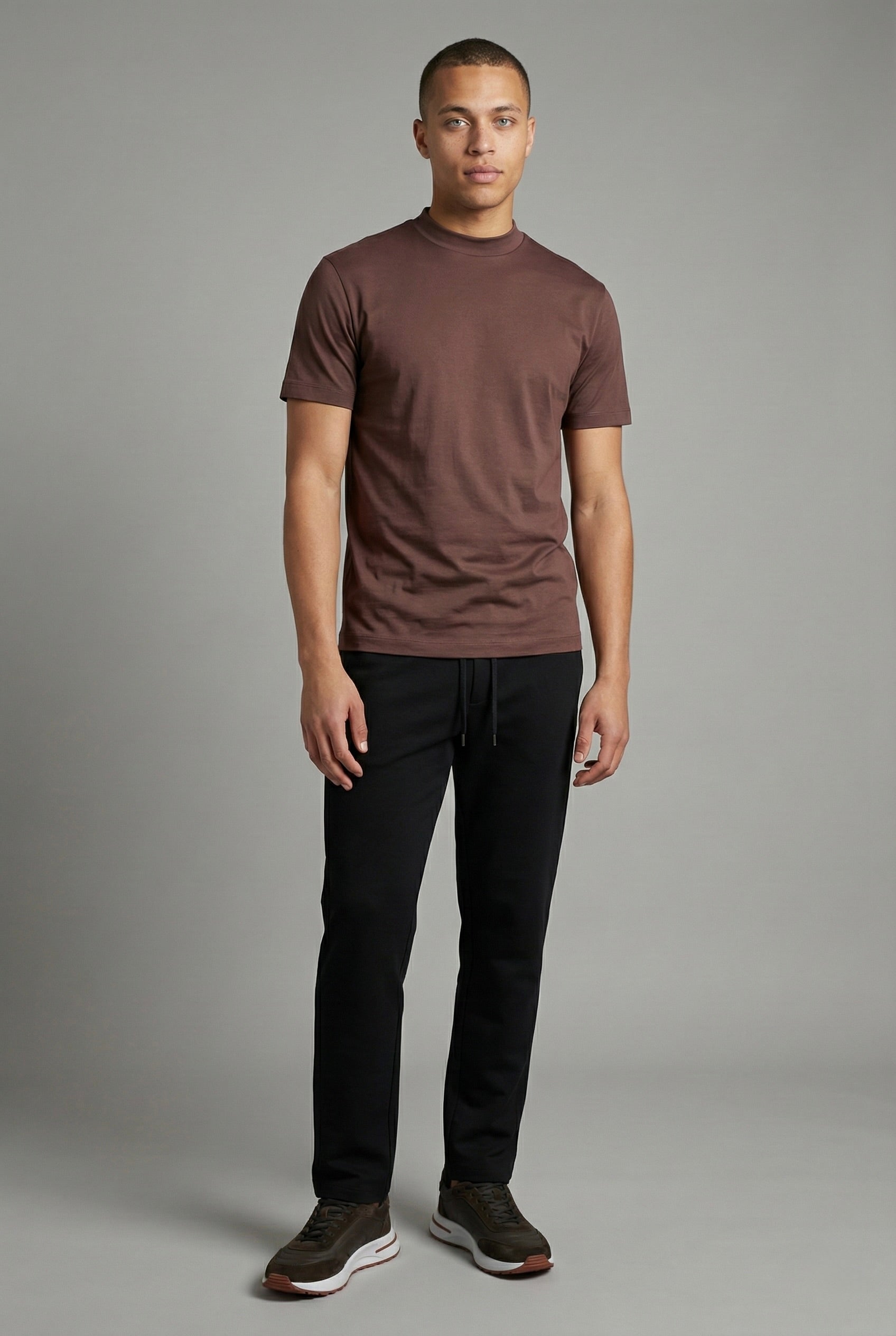 T-SHIRT ESSENTIEL TAUPE ROSÉ Selvé Paris