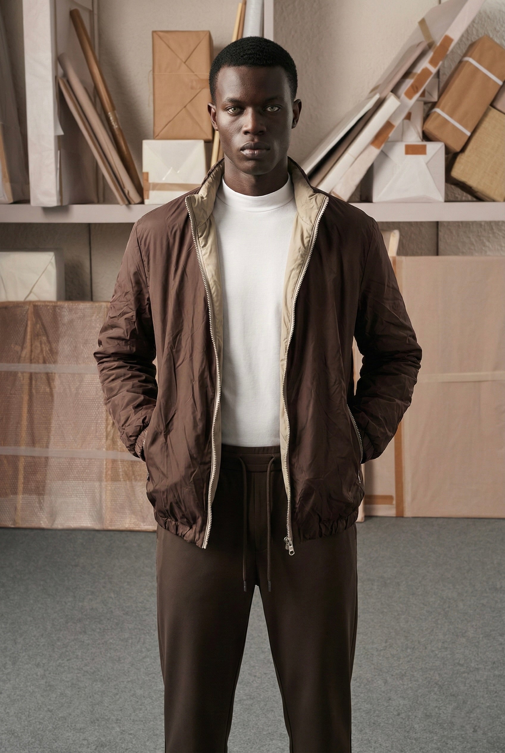 VESTE SELVÉ TERRE DE NUIT Selvé Paris