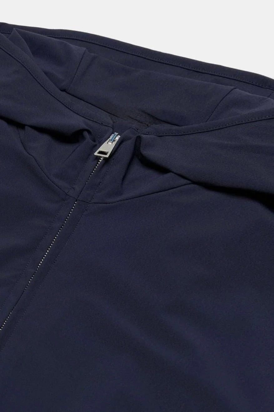 VESTE SIGNATURE À CAPUCHE BLEU NUIT Selvé Paris