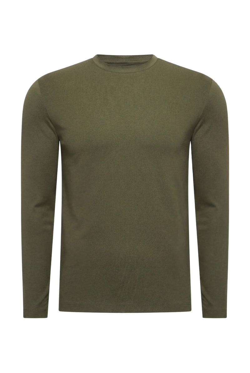 T-SHIRT À MANCHES LONGUES OLIVE DE PROVENCE