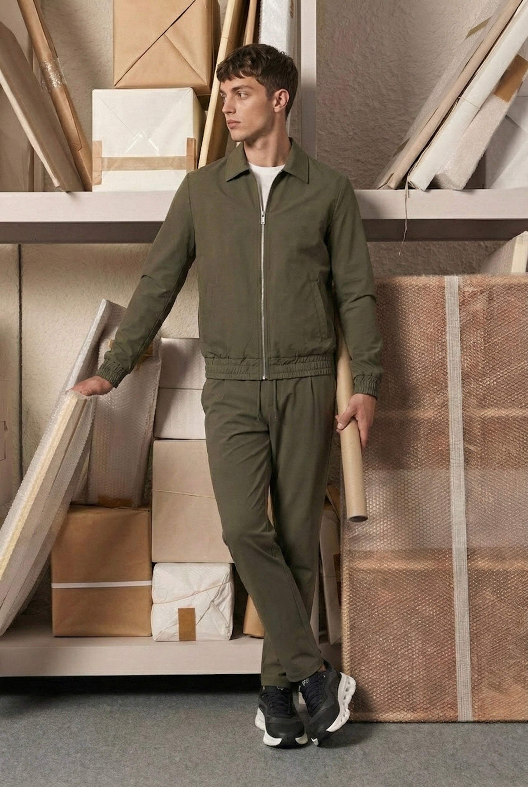 ENSEMBLE SIGNATURE VERT PROFOND Selvé Paris