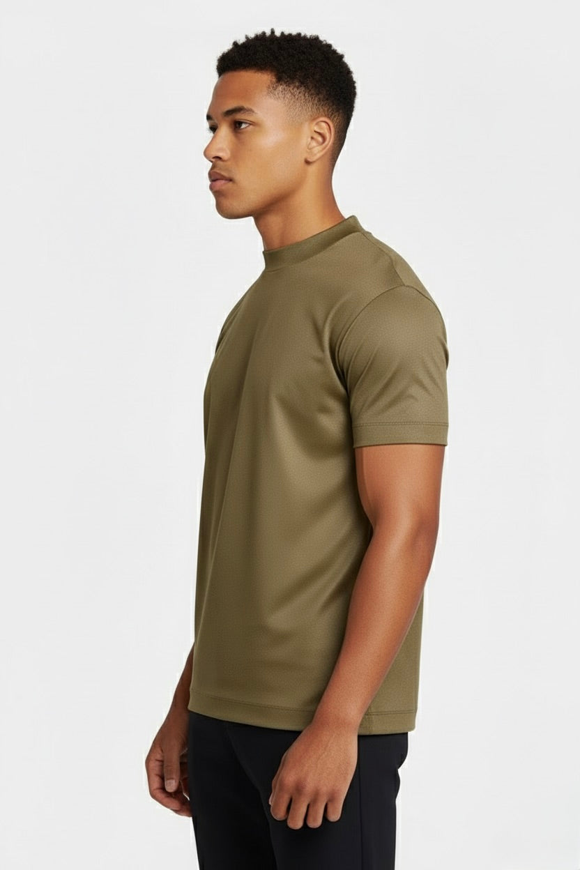 T-SHIRT ESSENTIEL OLIVE Selvé Paris