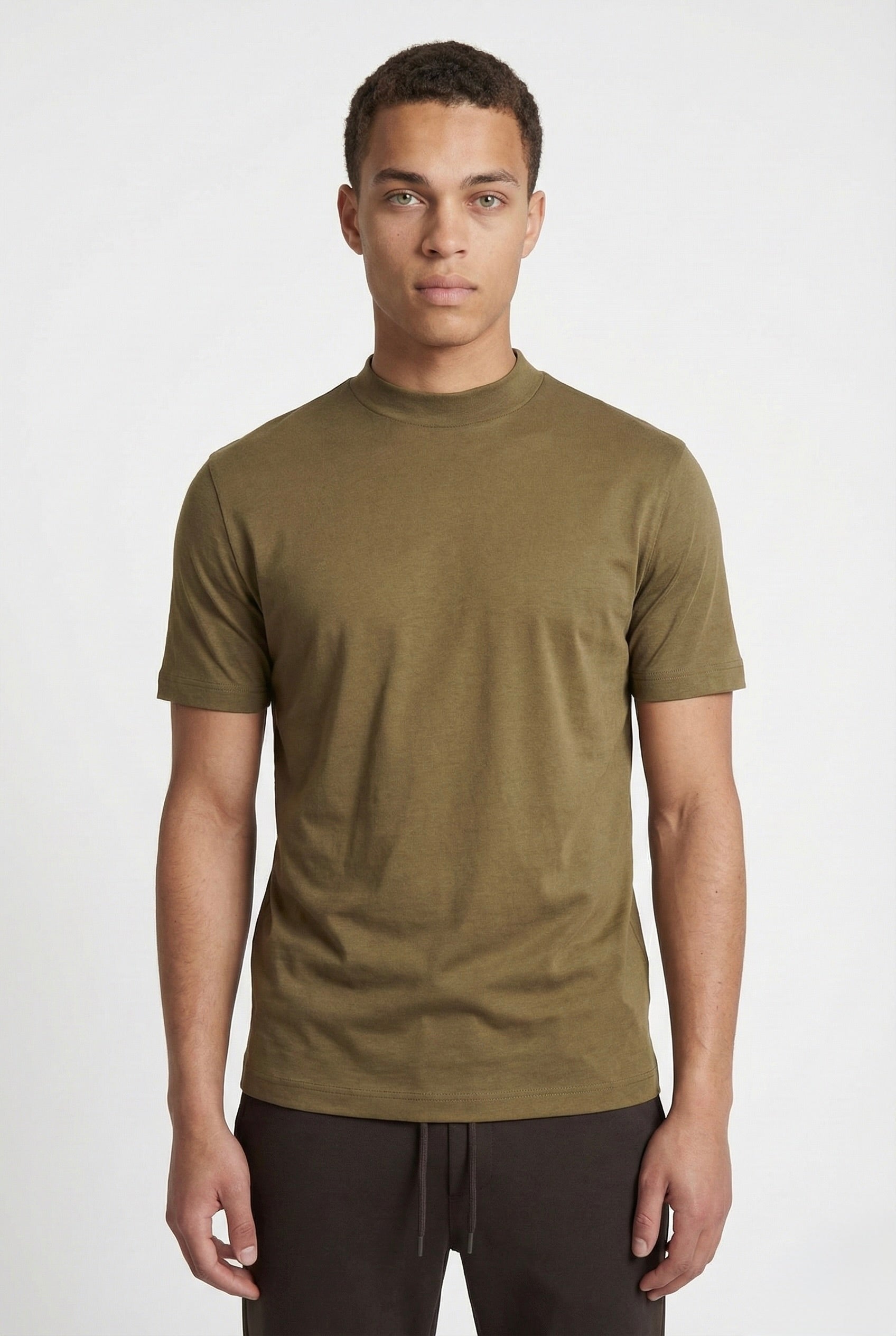 T-SHIRT ESSENTIEL OLIVE Selvé Paris