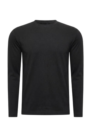 ENSEMBLE SELVÉ RÉVERSIBLE CAVIAR D'ANILINE (T-SHIRT MANCHES LONGUES)